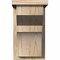Ekena Millwork Monterey Rough Sawn Corbel w/Backplate, Douglas Fir, 8"W x 10"D x 14"H COR08X10X14MON01RDF - alternate 3